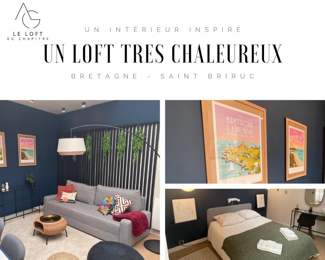 Ferienwohnung Le Loft Du Chapitre Saint-Brieuc Exterior foto